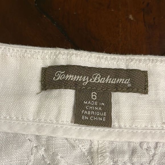 Tommy Bahama white linen skirt - size 6 - Picture 3 of 7